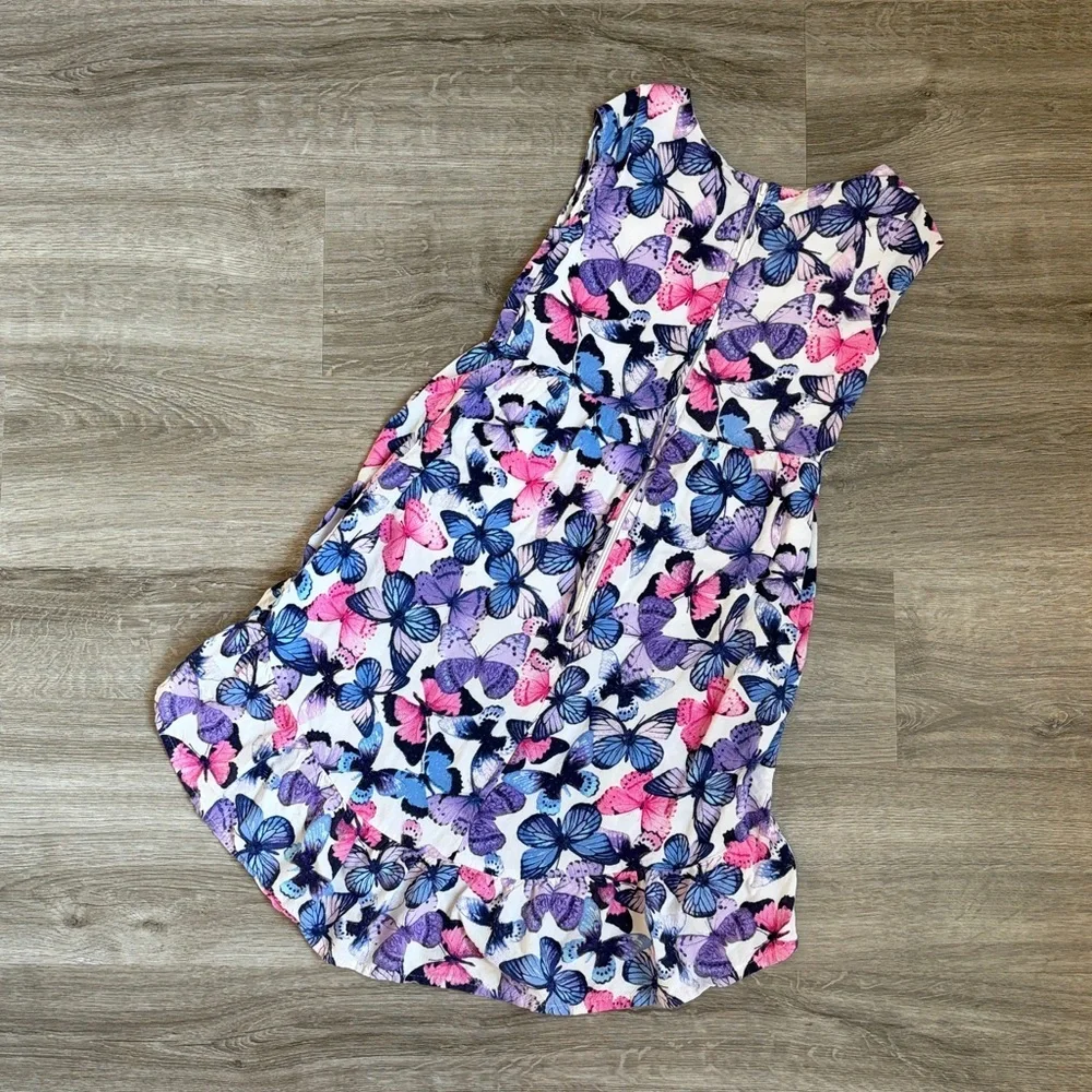 The Children's Place girls butterfly print dress